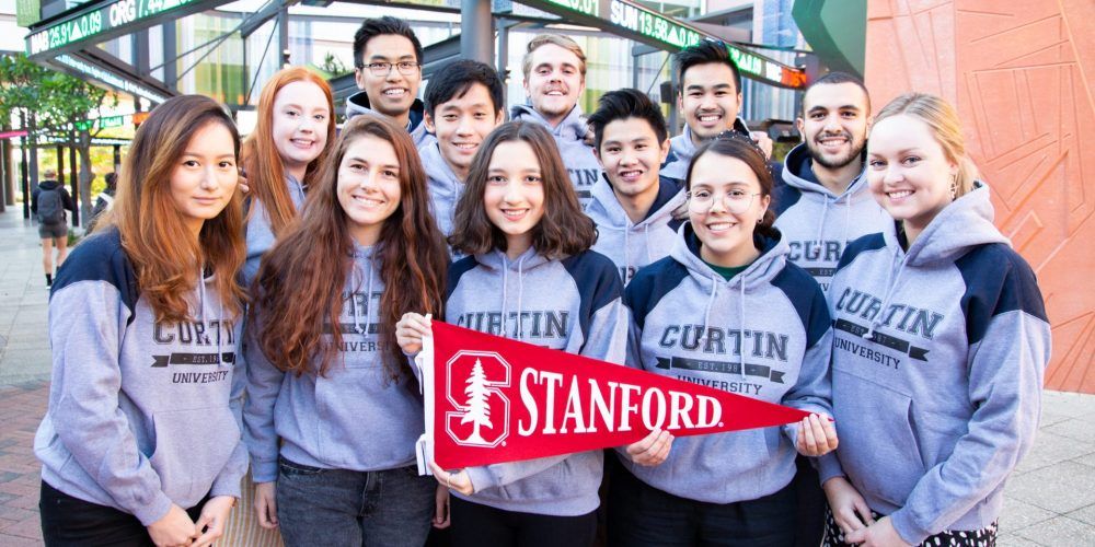 Curtin University students going to Standford