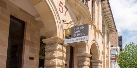 The Curtin Law School building