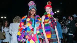 Curtin fashion design graduate Kate Hannah showing off her label P'JUNK