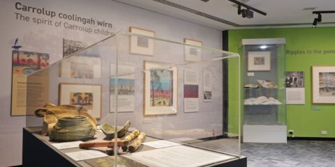 Search for Nyungar children’s artwork goes global