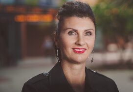 Deputy Pro Vice Chancellor Sonia Dickinson flag