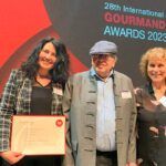 Award Ceremony (left to right) Diana Bogueva, Edouard Cointreau and Dora Marinova