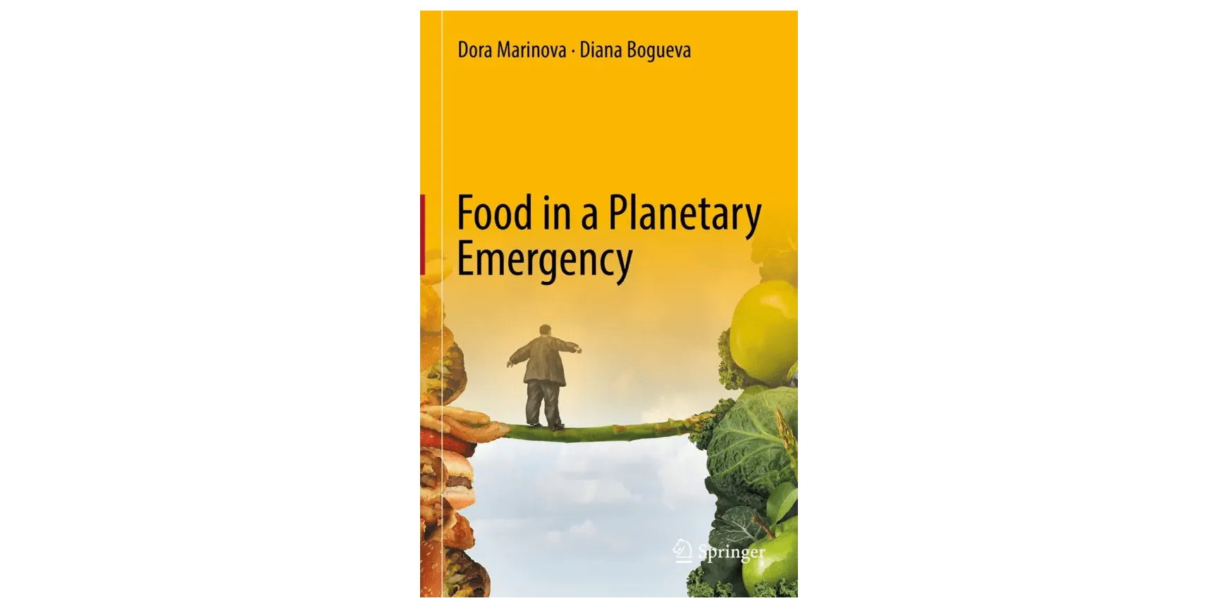 Book cover "Food in a Planetary Emergency."