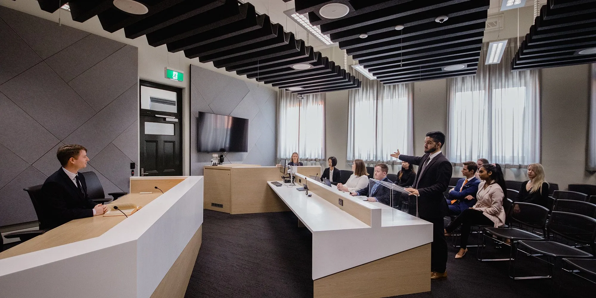 Law school Jeannette Hackett Moot Court