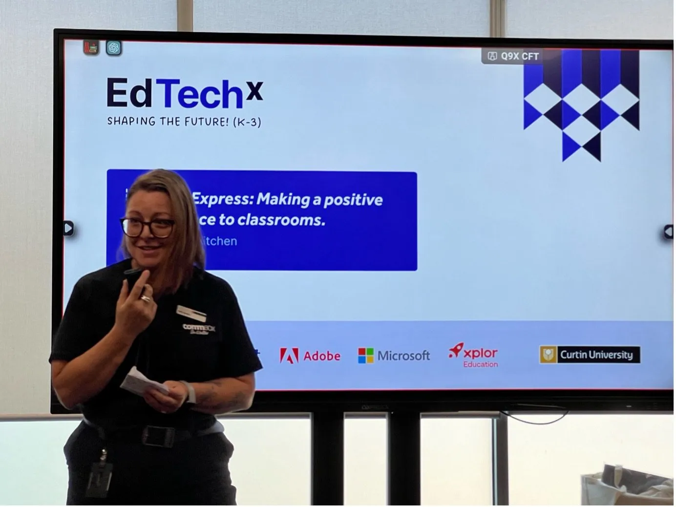 Nikki Jenkins, Educational Technologies lead, event organiser and host
