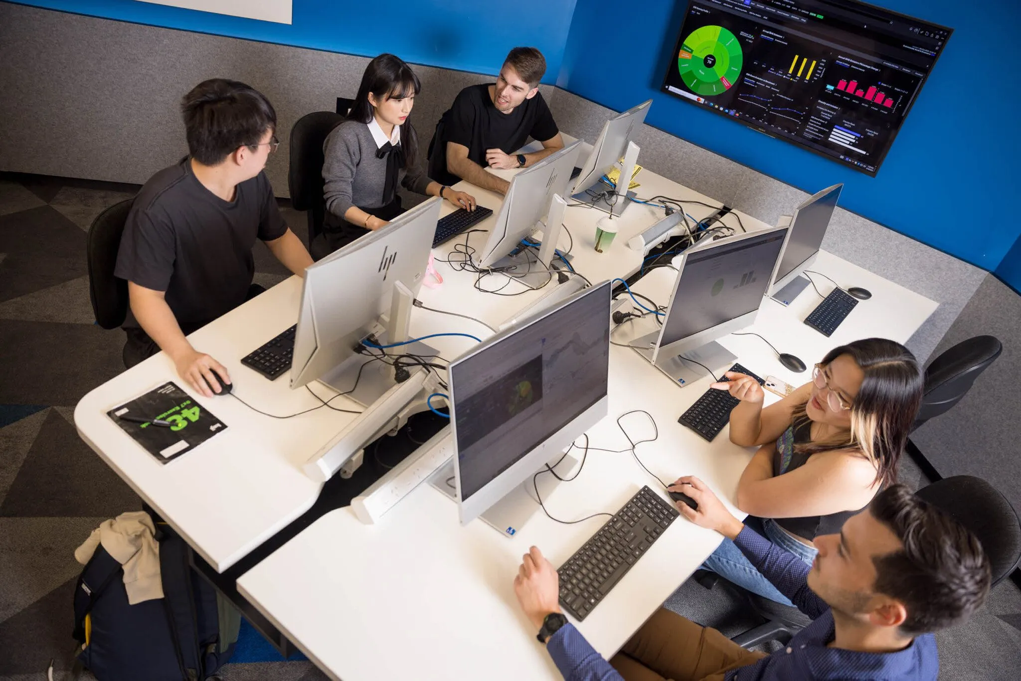 Business students
