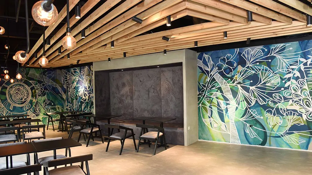 Mural at Curtin Colombo campus