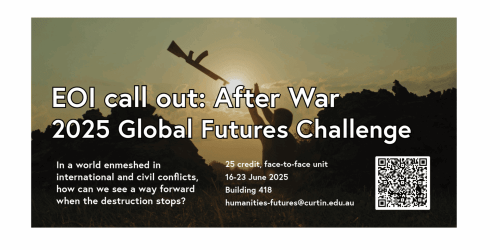 After War: Expressions of Interest Open for the 2025 Global Futures Challenge