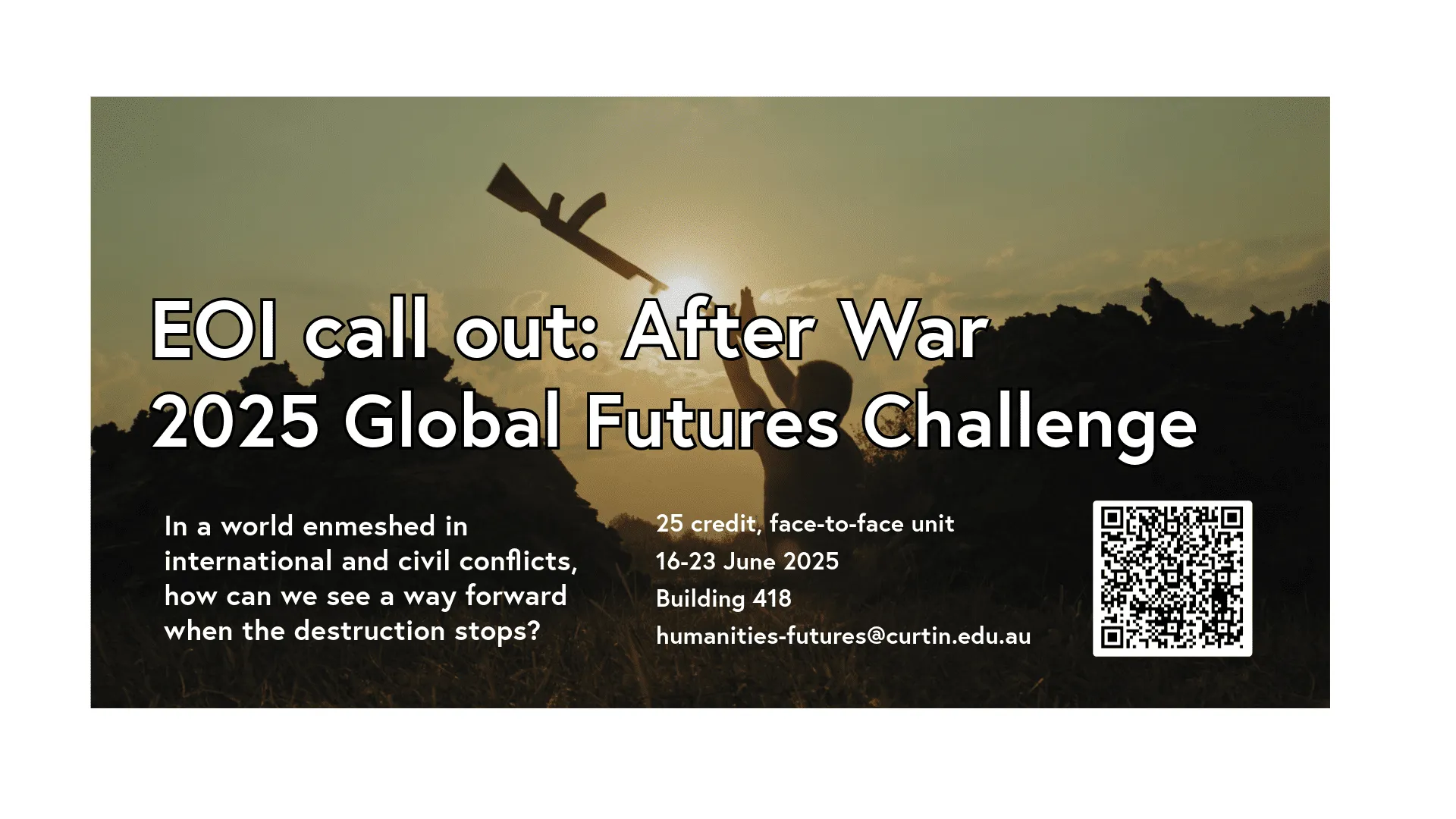 Image for After War: Expressions of Interest Open for the 2025 Global Futures Challenge