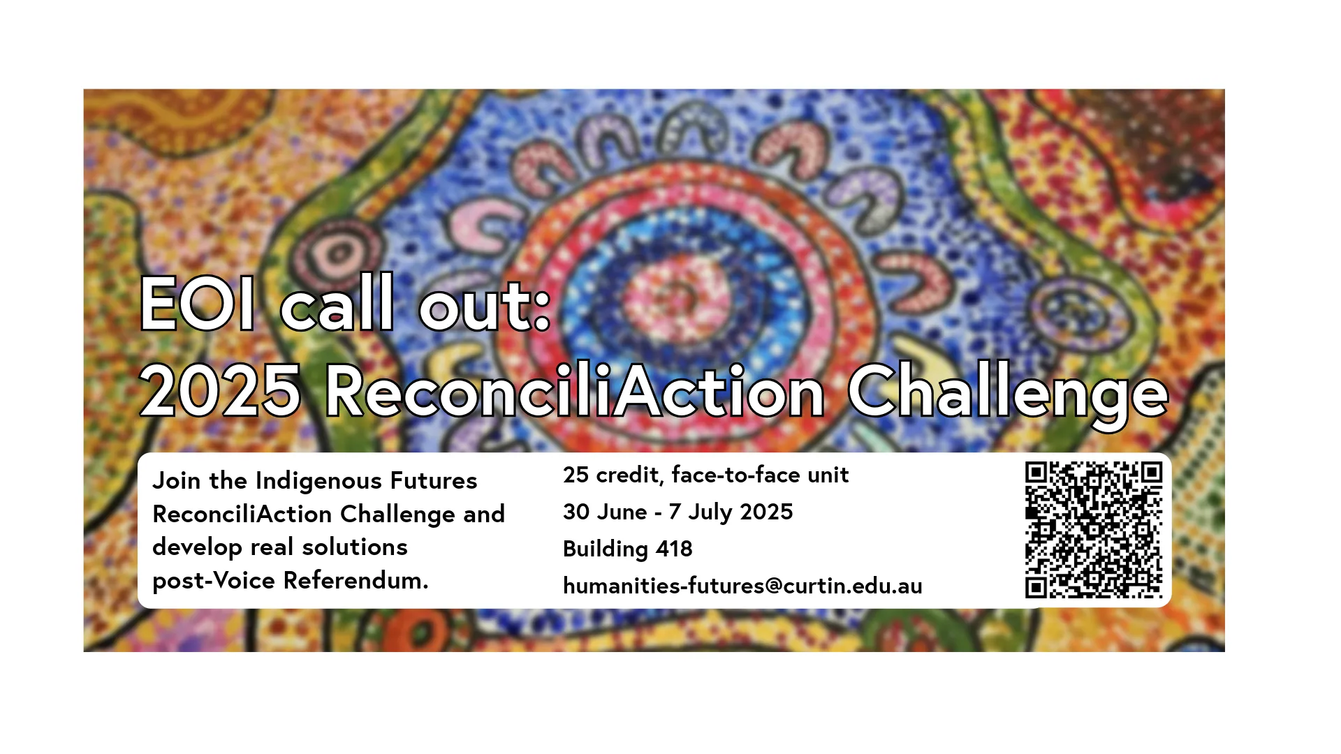 Image for Expressions of interest are open for the 2025 ReconciliAction Challenge 