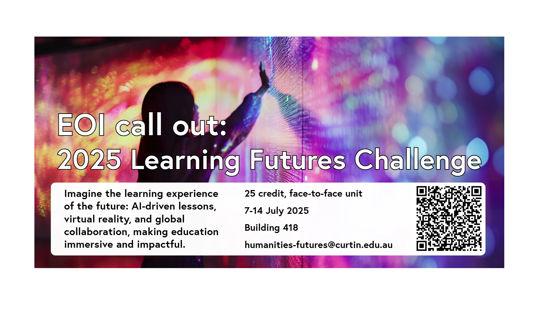 Image for Expressions of interest are open for the 2025 Learning Futures Challenge 