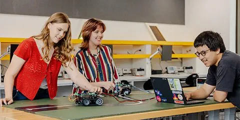 CME students in a workshop