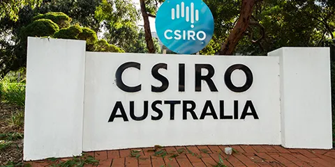 A CSIRO sign