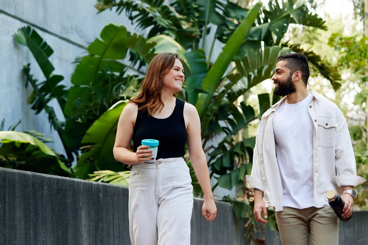 Image of students walking on campus