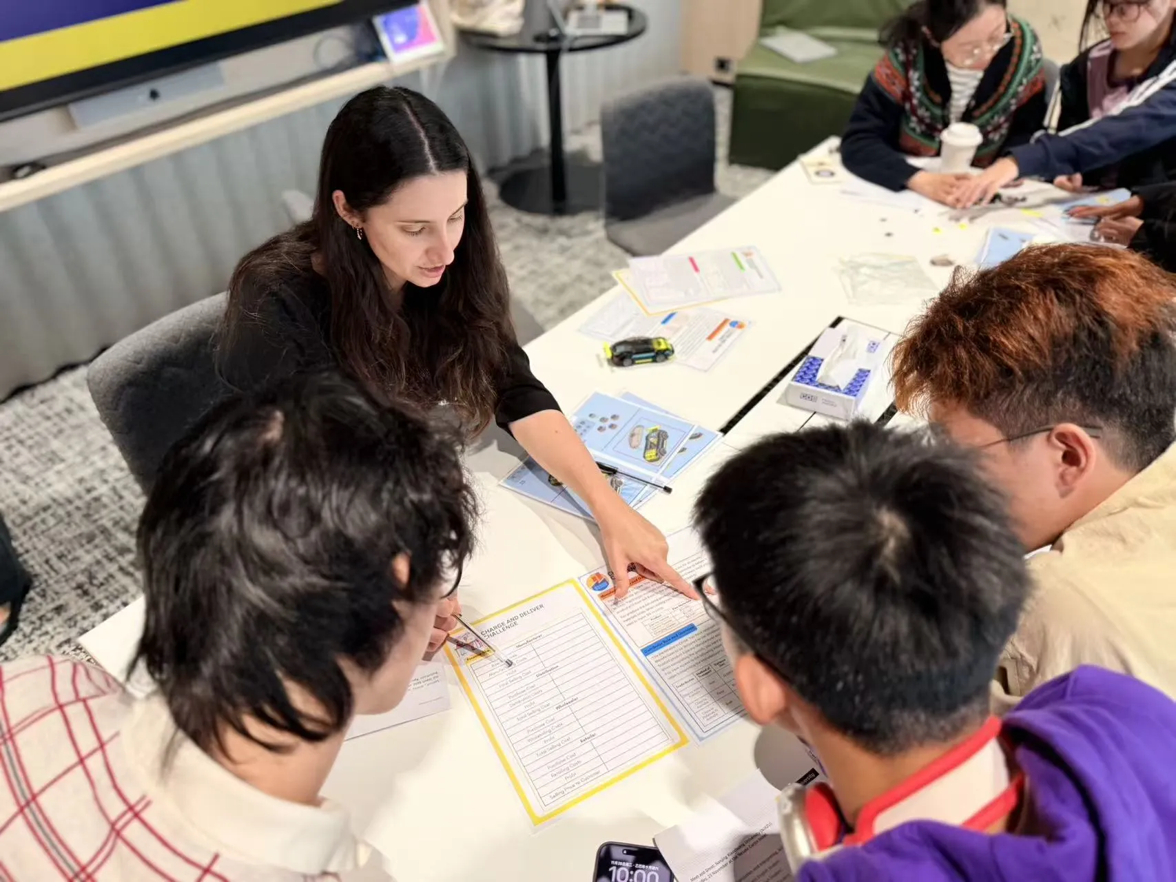 students being taught