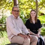 Scholarships sponsor with Curtin student