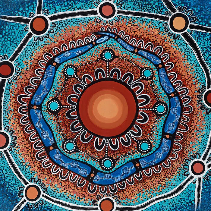 Midwife graduate returns to paint Moorditj Yorga design