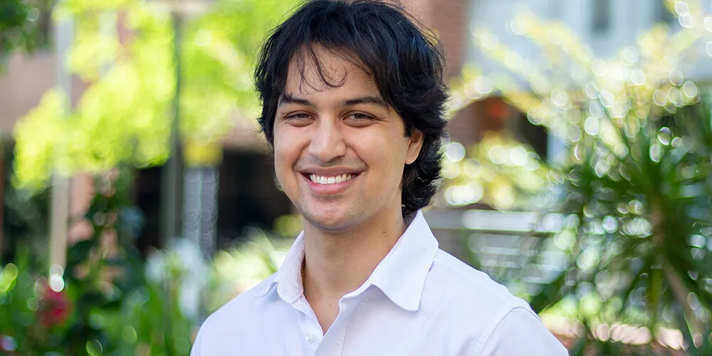 Image for Economics student Alex Jayasuria raises his voice at COP26