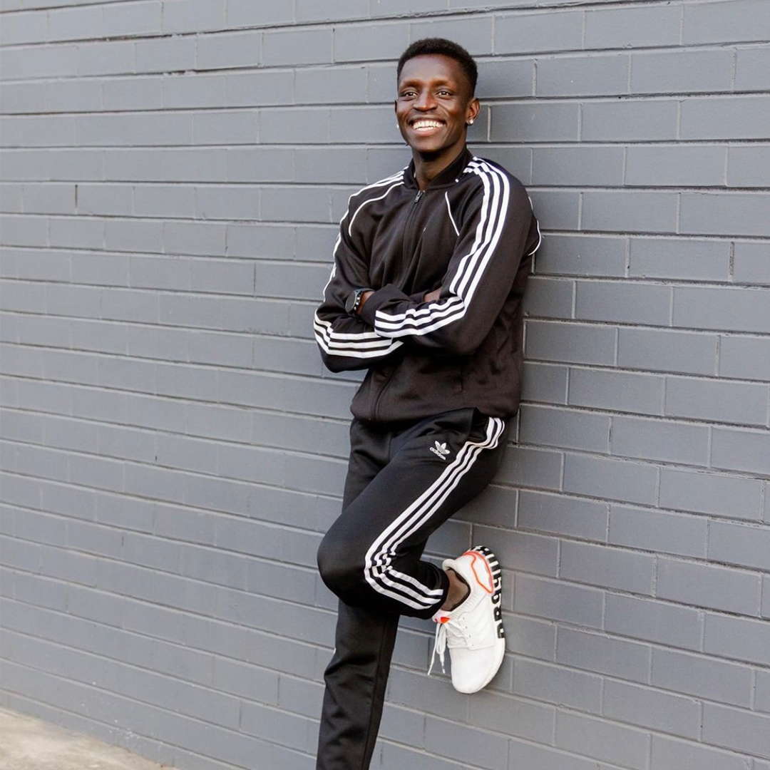 Curtin graduate Peter Bol smiling