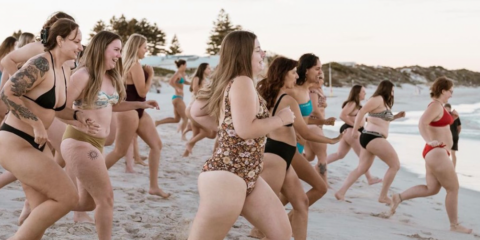 Sunrise swims give rise to body positivity