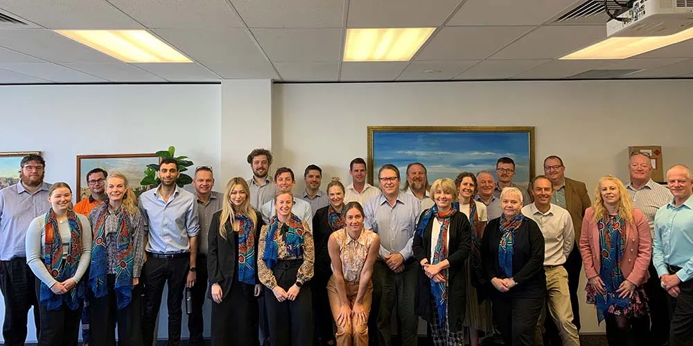 Chris and the neometals team