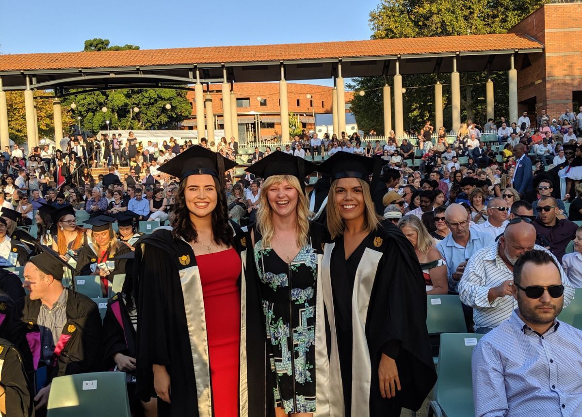 Emma Garlett at her Curtin Graduation