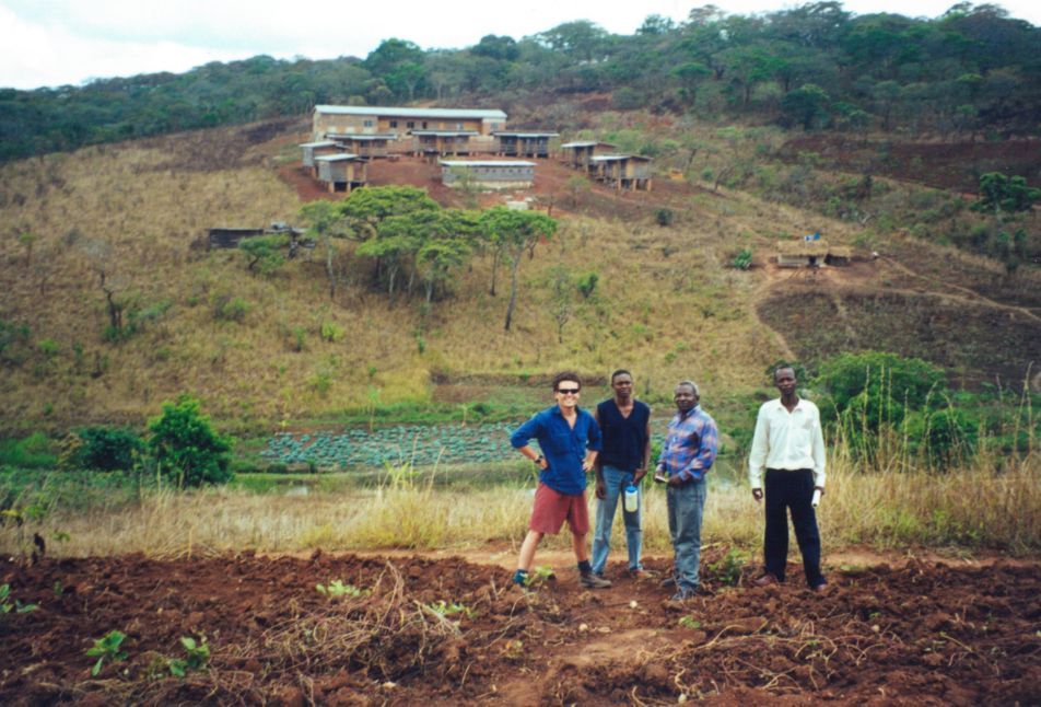 Josh Byrne on a trip to Malawi