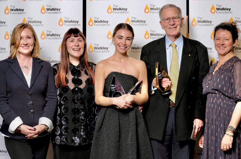 Daryna was awarded a Walkley Award