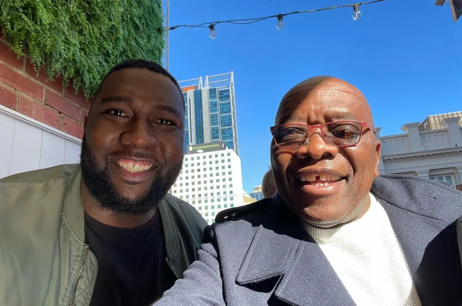 Ralph with his Dad Luka