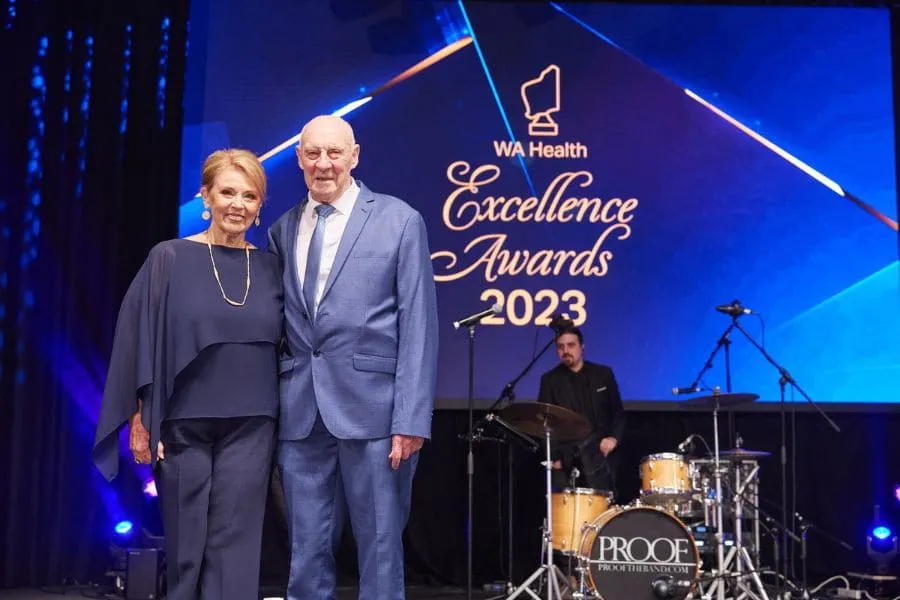 Allan Jones at WA Health Excellence Awards 2023