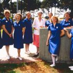 Curtin School of Nursing students on campus