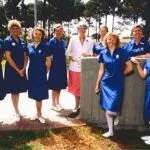 Curtin School of Nursing students on campus
