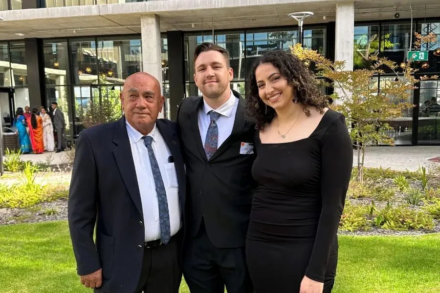 Family and hard work prove the best medicine