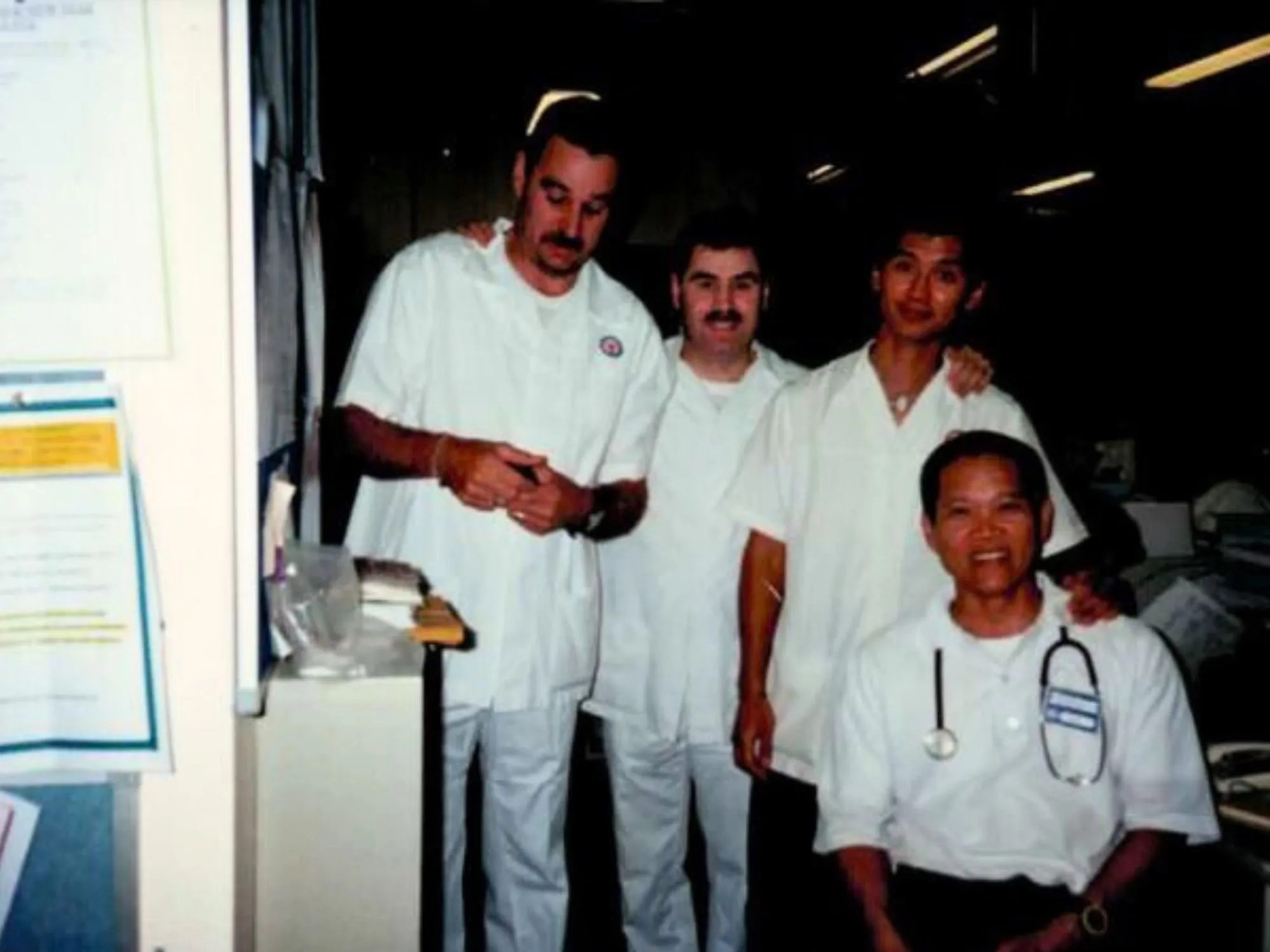 Miles with colleagues at Sir Charles Gairdner Hospital