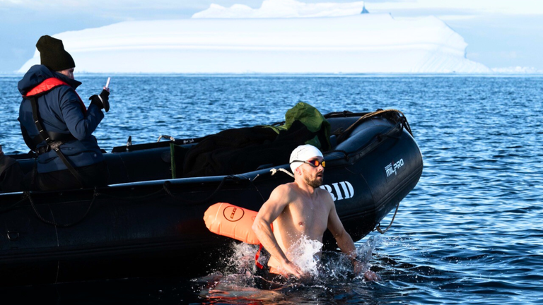 Life lessons from the fastest human to swim all five oceans