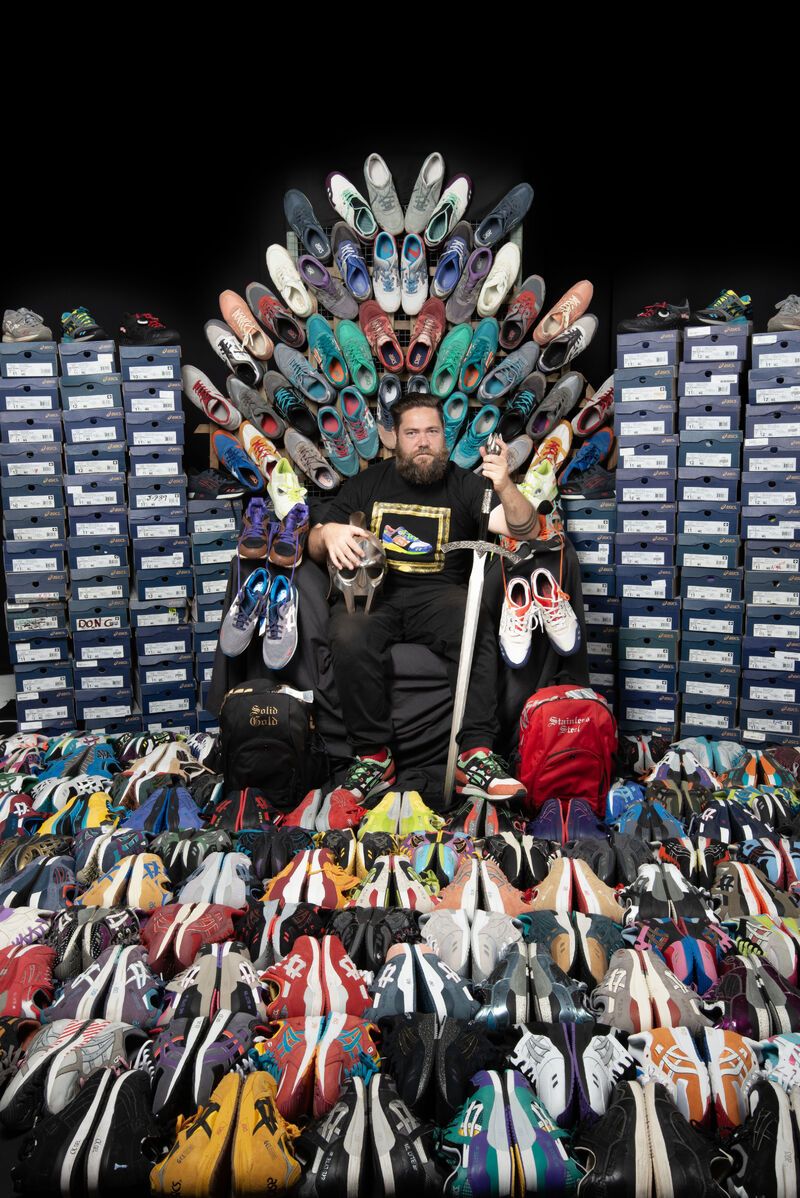 Image for Lee Ingram passion for sneakers: Making a living out of your passion