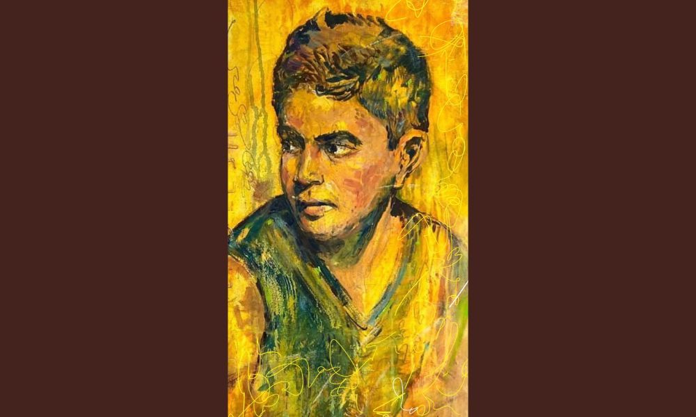 on the field painting