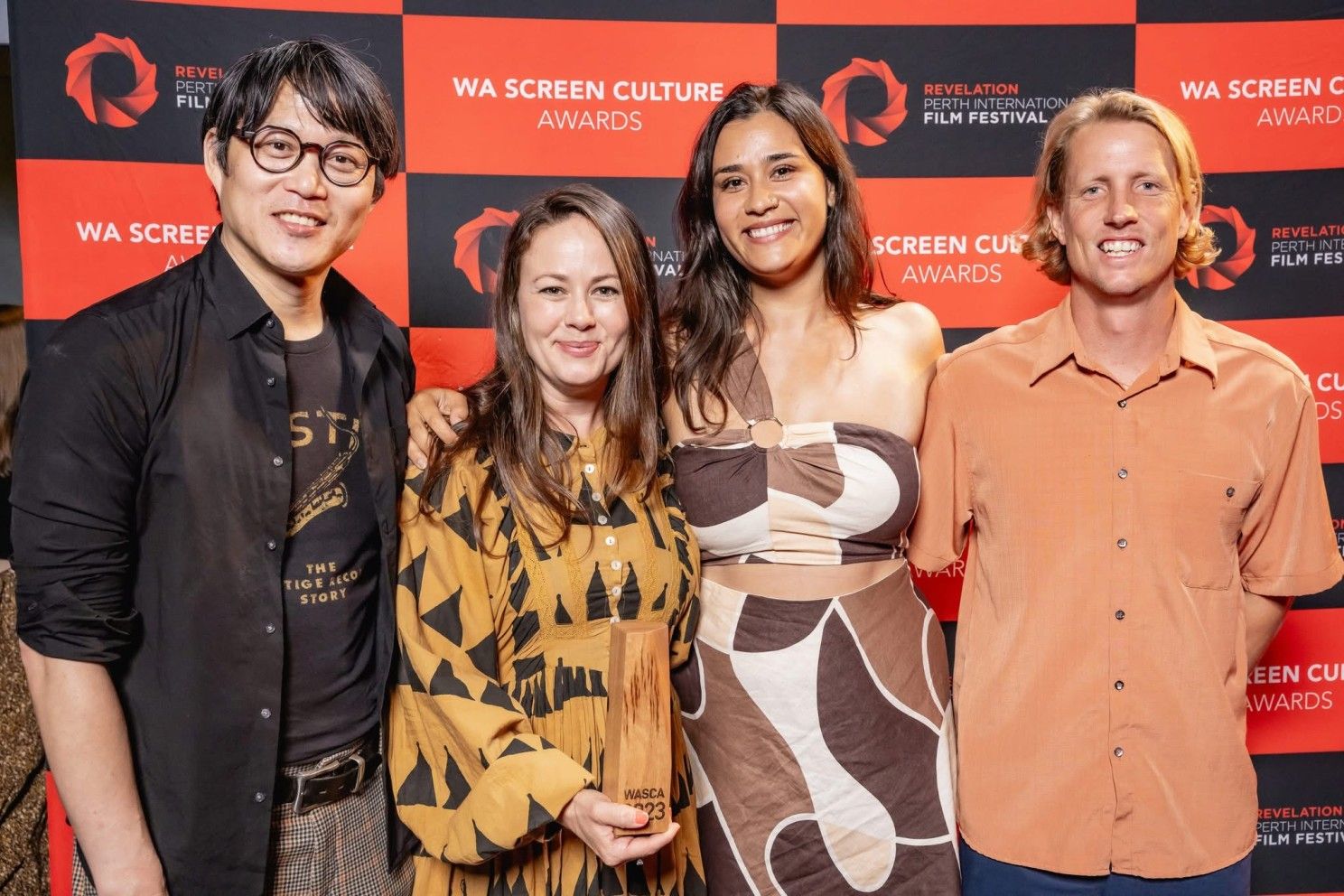 curtin graduate shari hutchison and the tee ken ng filmmcrew.