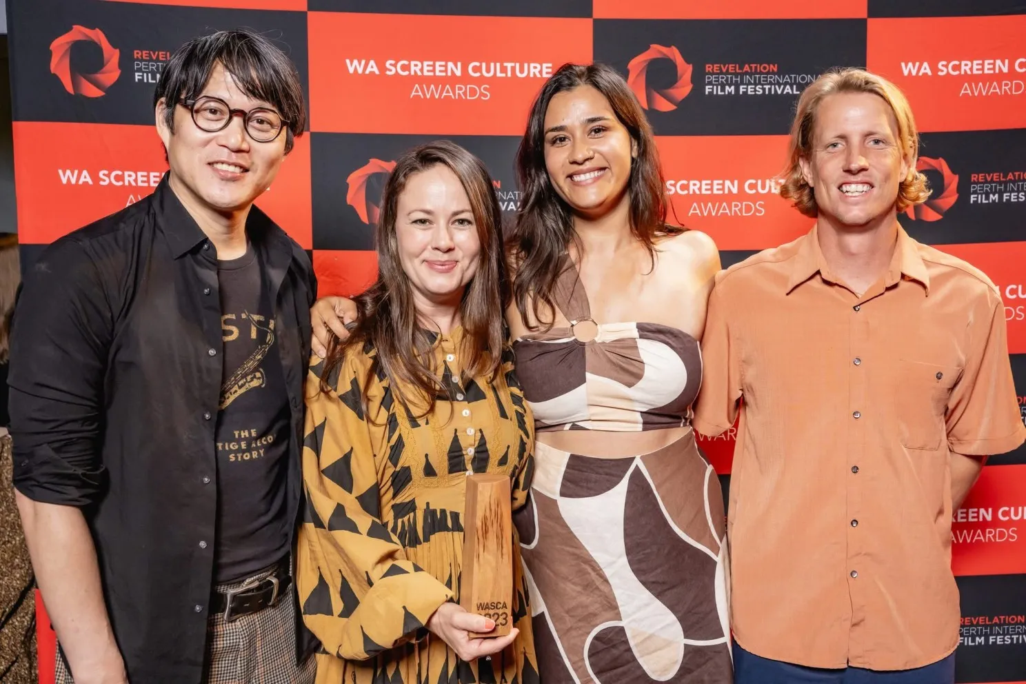 curtin graduate shari hutchison and the tee ken ng filmmcrew.