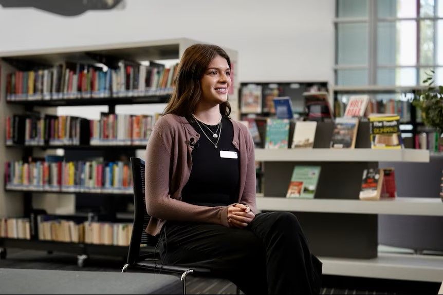 Curtin social work students are piloting support services at Cockburn Library.
