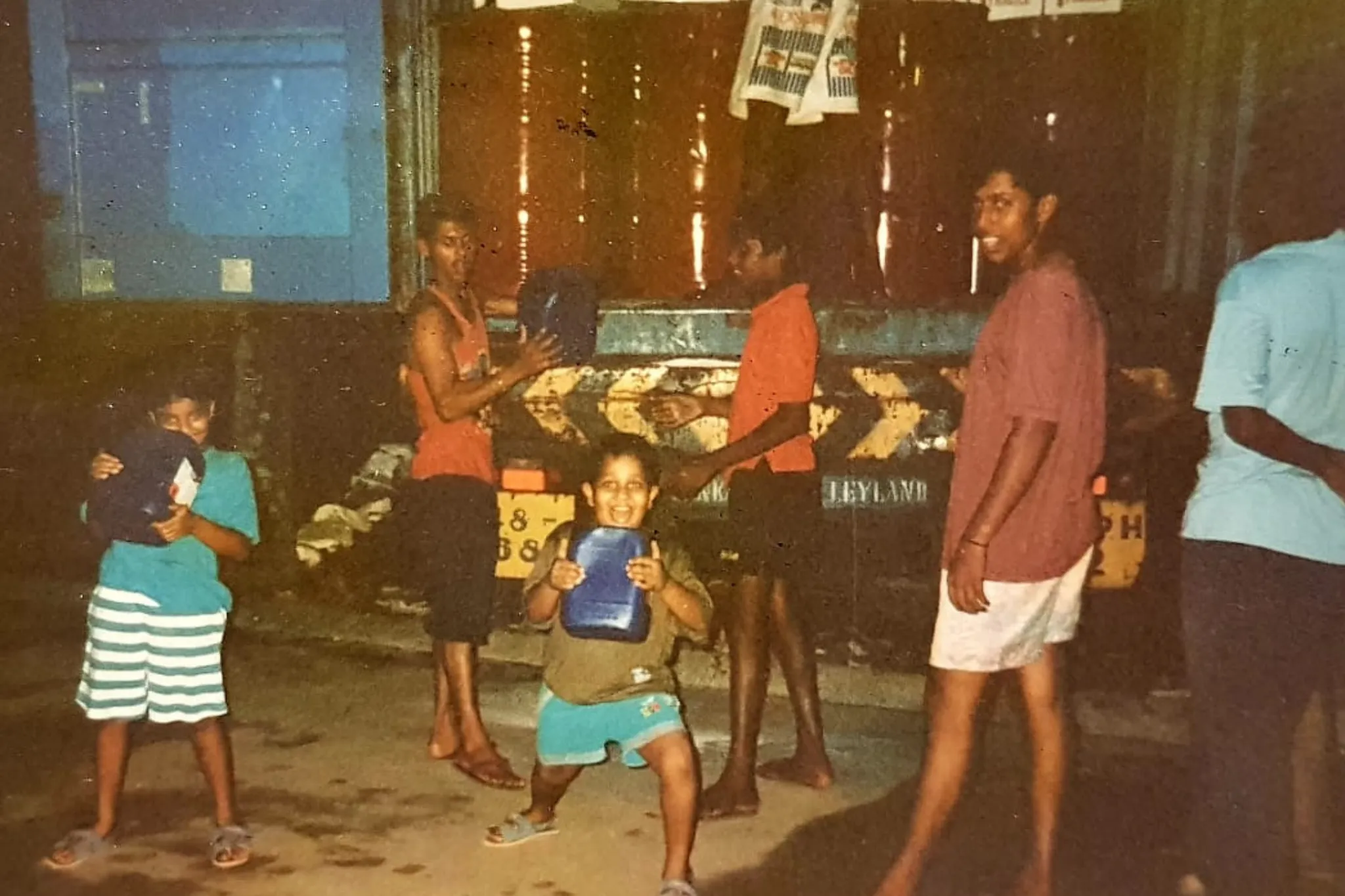 curtin graduate anika williamson as a child with her family