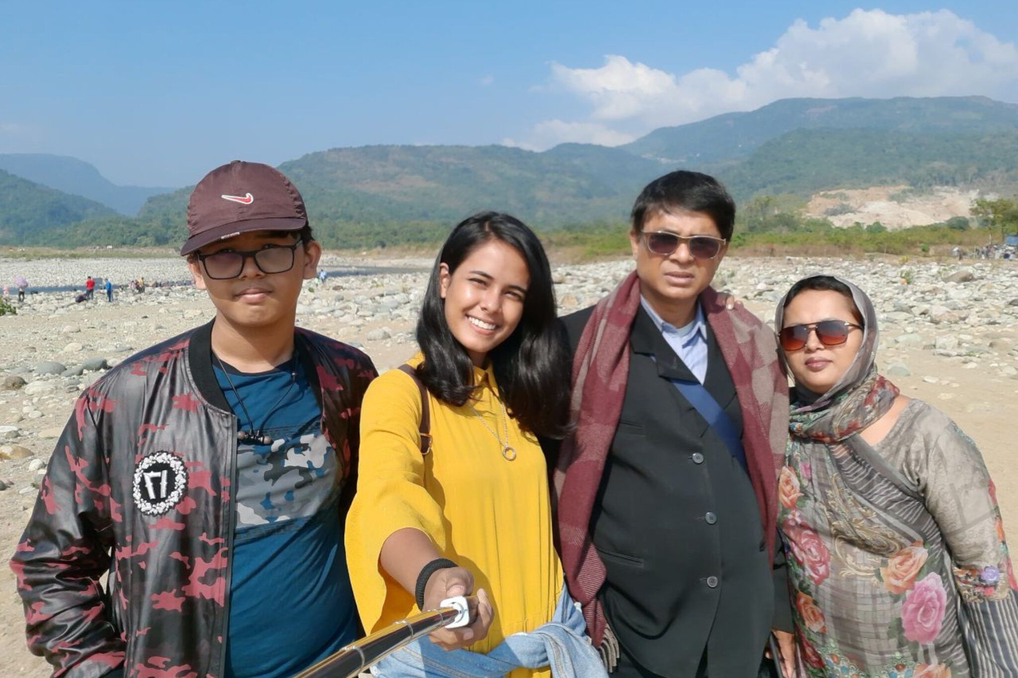 curtin student afia and her family