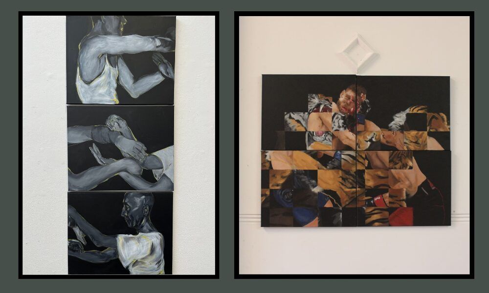 curtin graduate grace artwork mhkc and wingchun movements