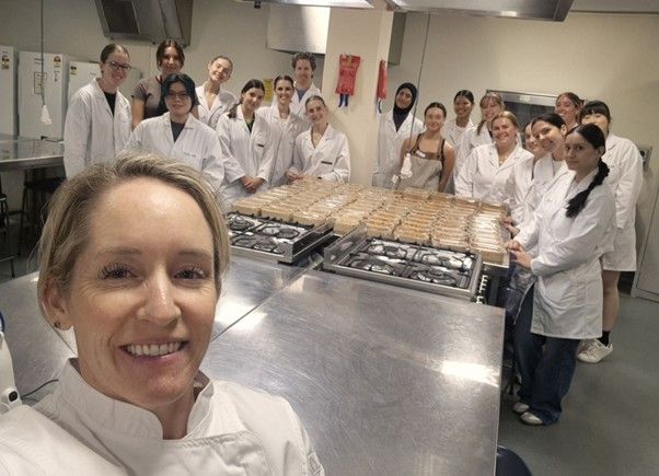 Students cook up change with Dr Rebecca Russell