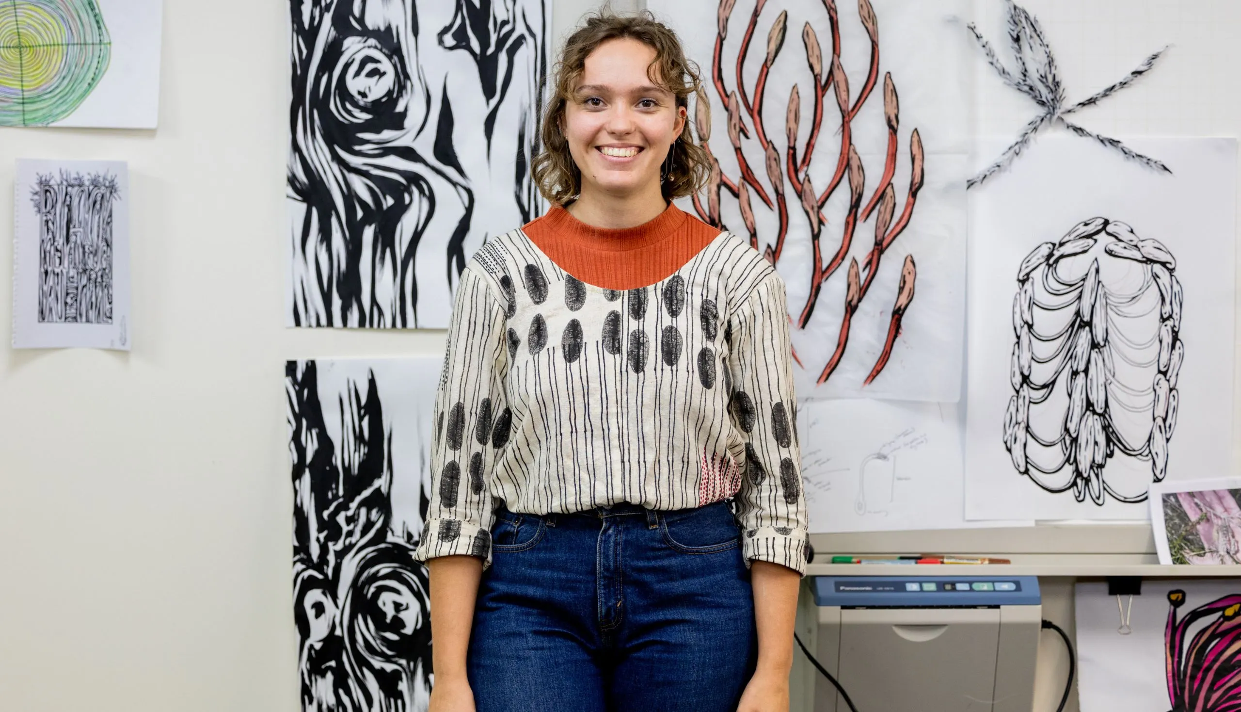 curtin arts graduate mikaela miller