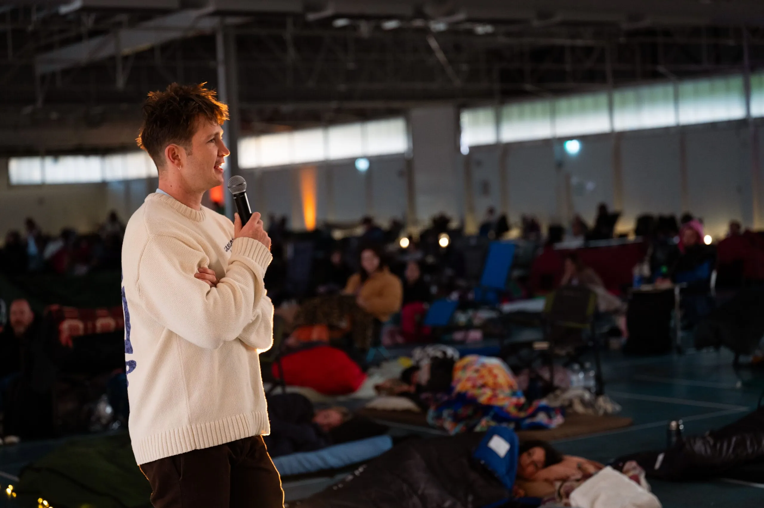 curtin graduate leighton bradfield is the founder of mental health charity, 20talk