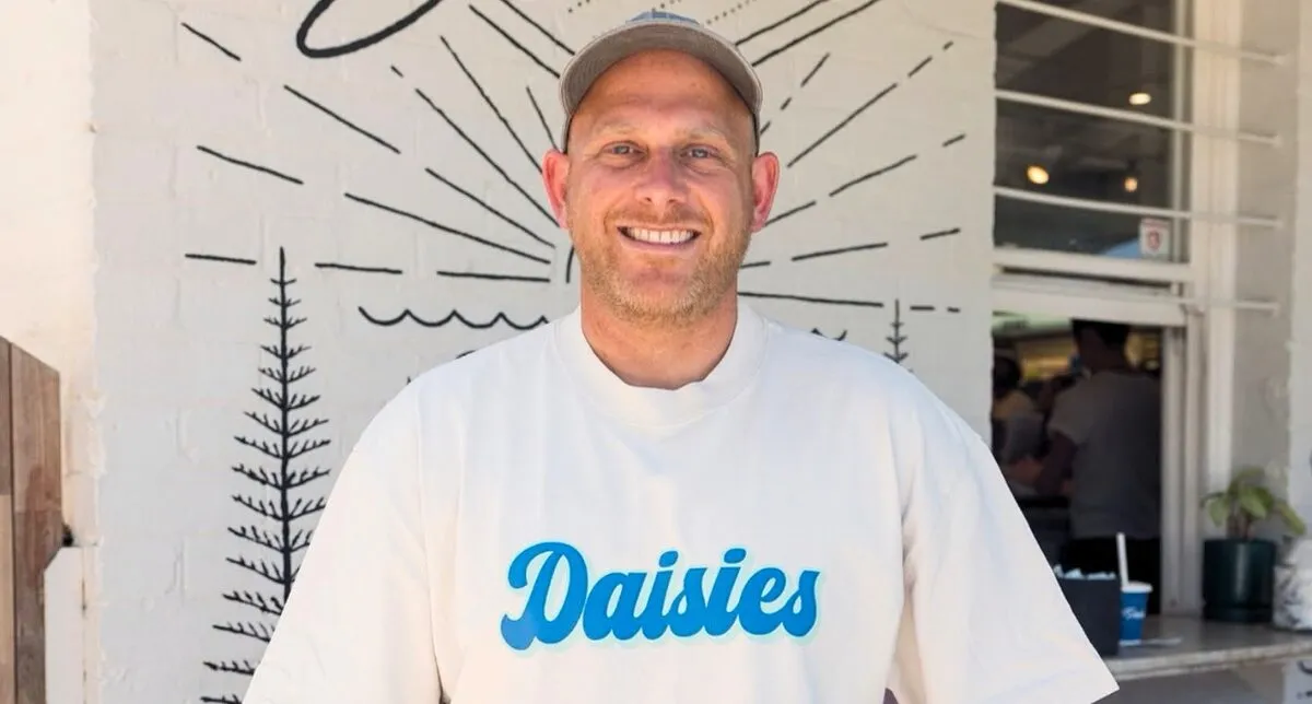 curtin commerce graduate sam kaye at daisies cottesloe.