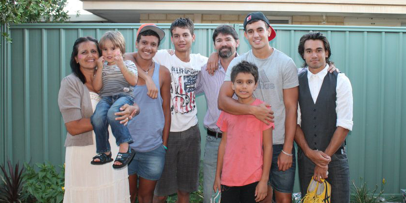 The Ah Chee family in their Kelmscott home.