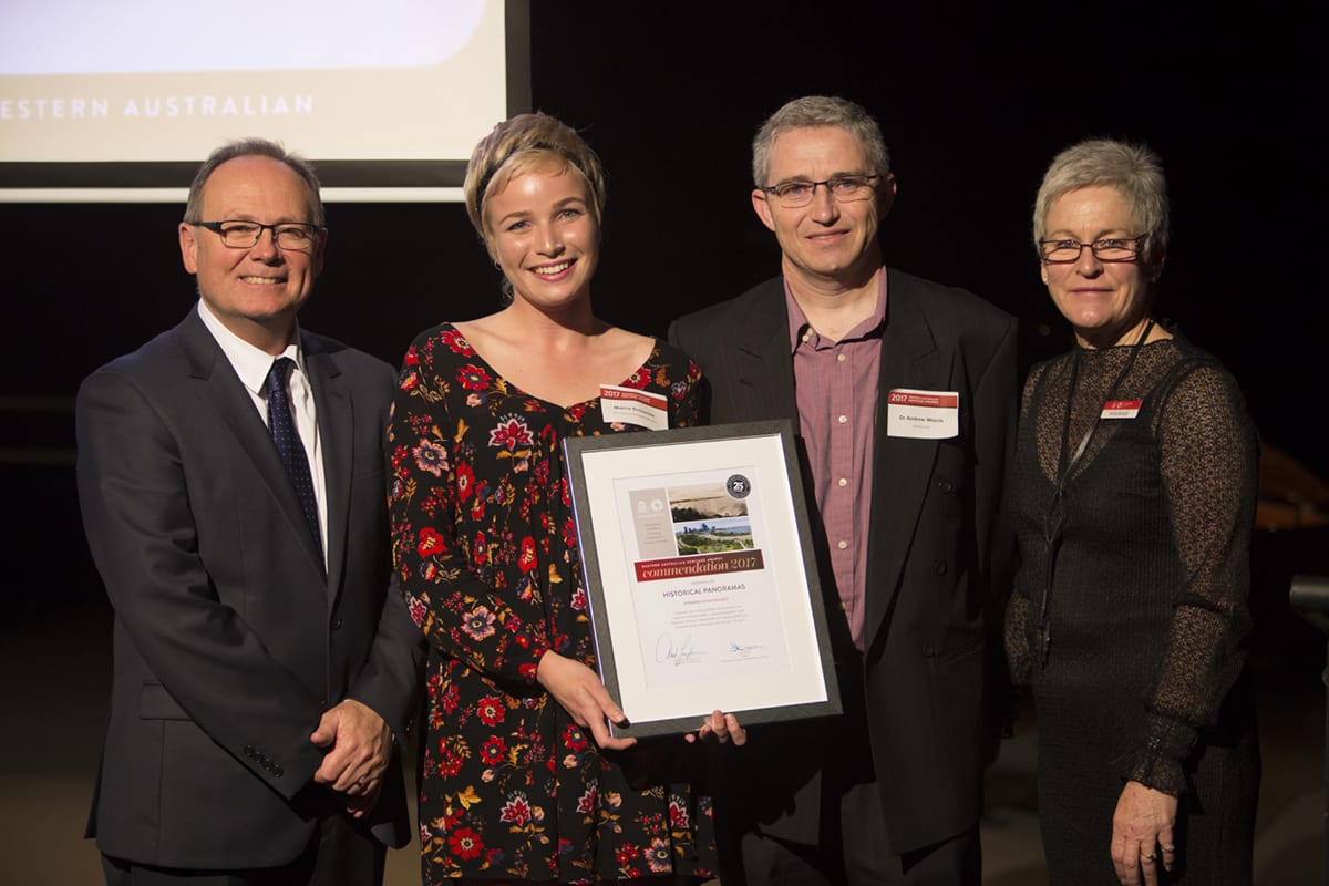 Image for Curtin University’s Historical Panoramas project recognised at Western Australian Heritage Awards