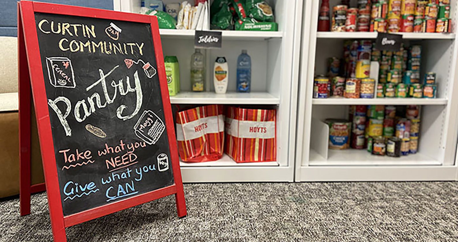 Image for Curtin Community Pantry: supporting more students than ever!